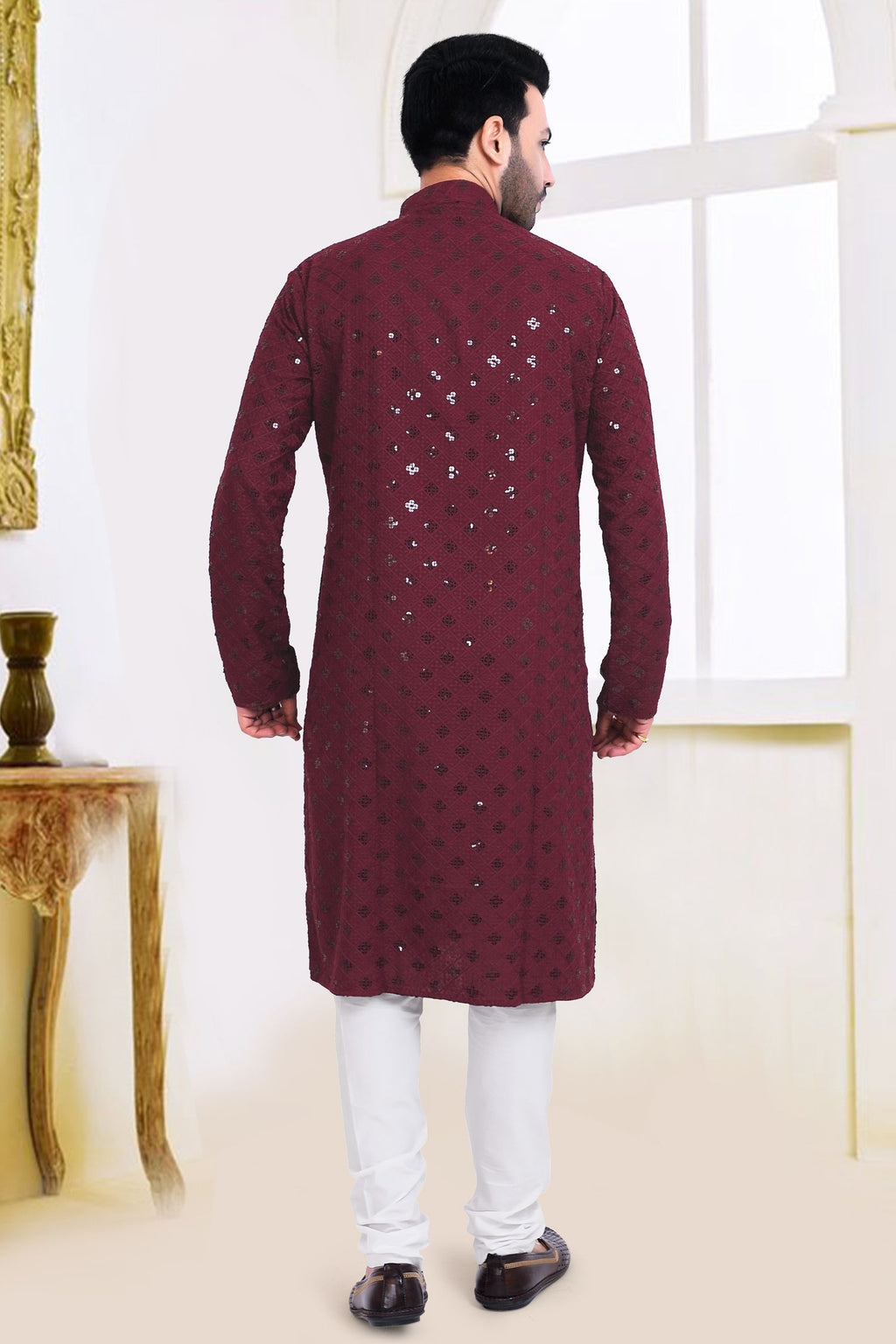 Premium Chikankari Lucknowi Kurta