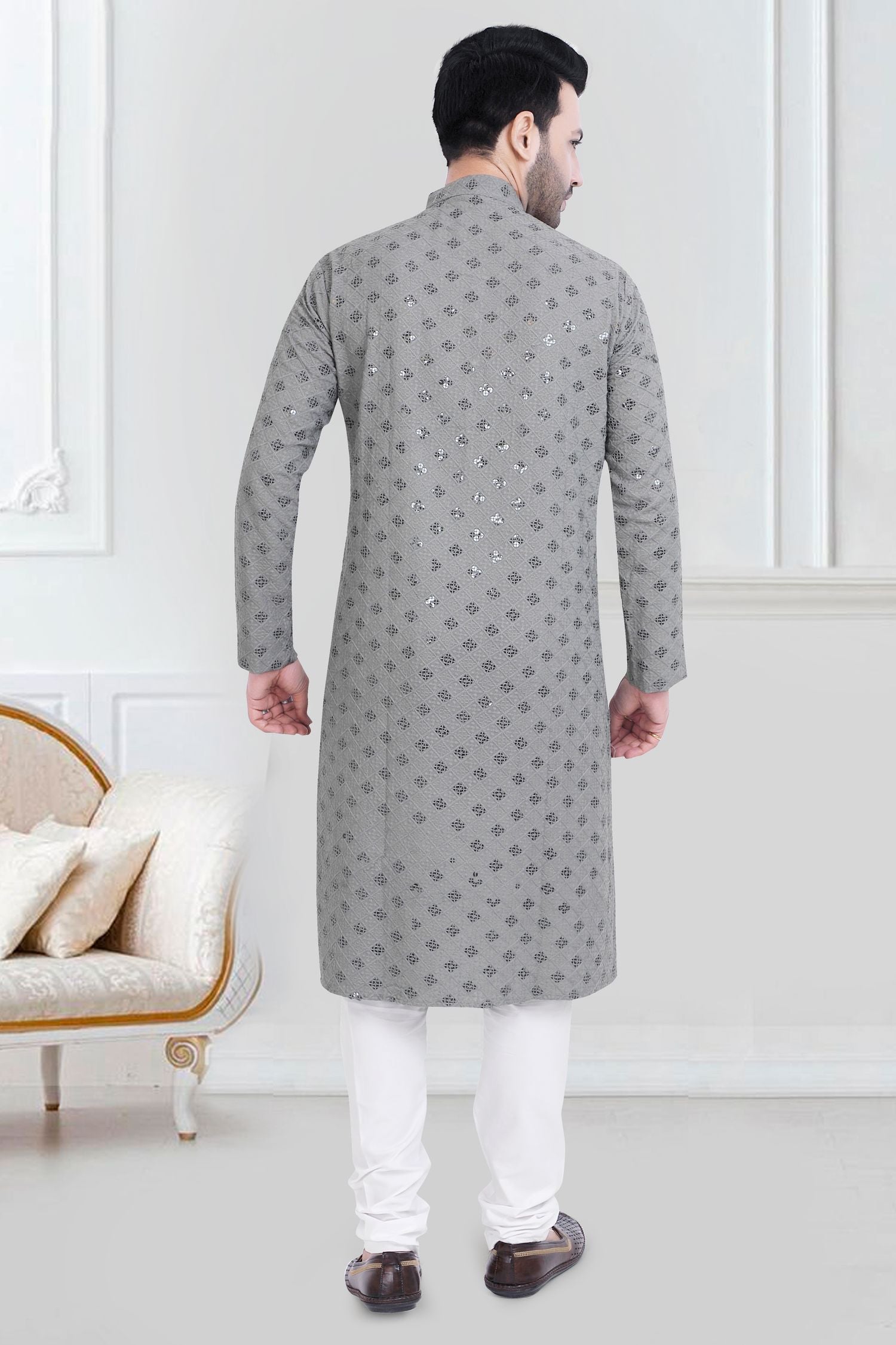 Premium Chikankari Lucknowi Kurta