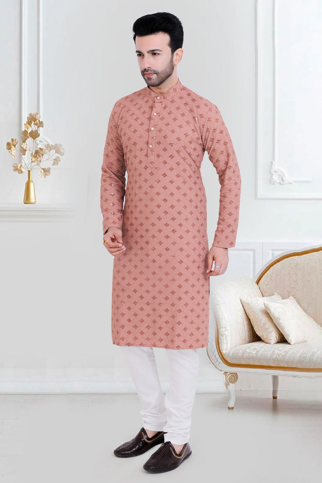 Premium Chikankari Lucknowi Kurta