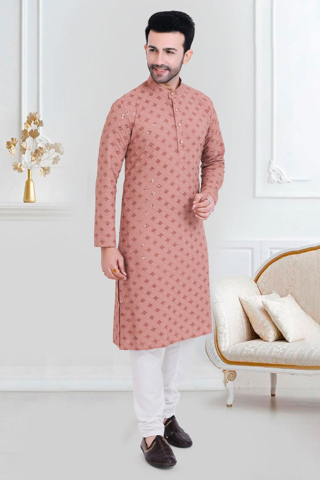 Premium Chikankari Lucknowi Kurta