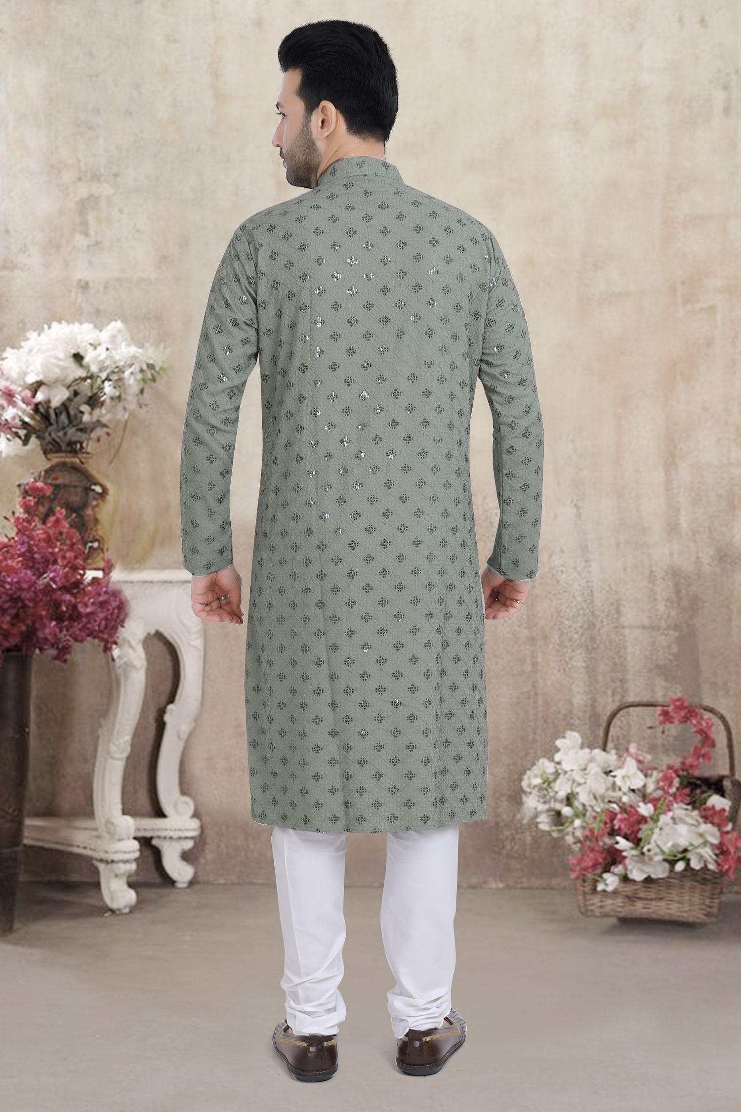 Premium Chikankari Lucknowi Kurta