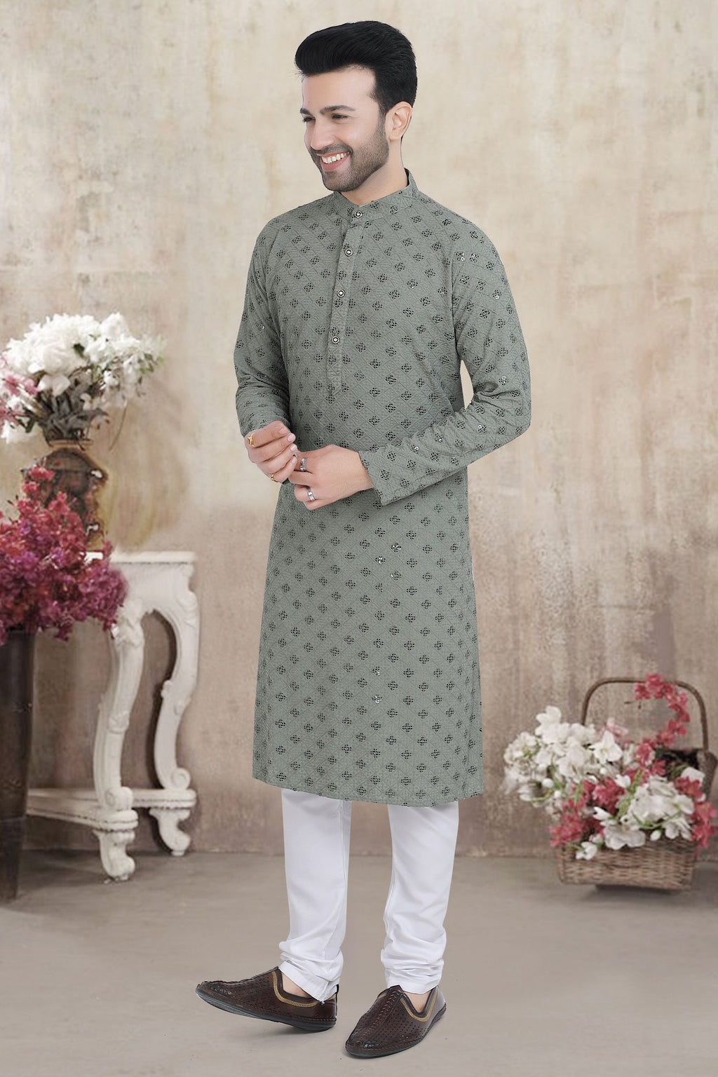 Premium Chikankari Lucknowi Kurta