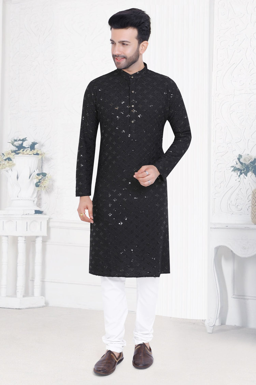 Premium Chikankari Lucknowi Kurta