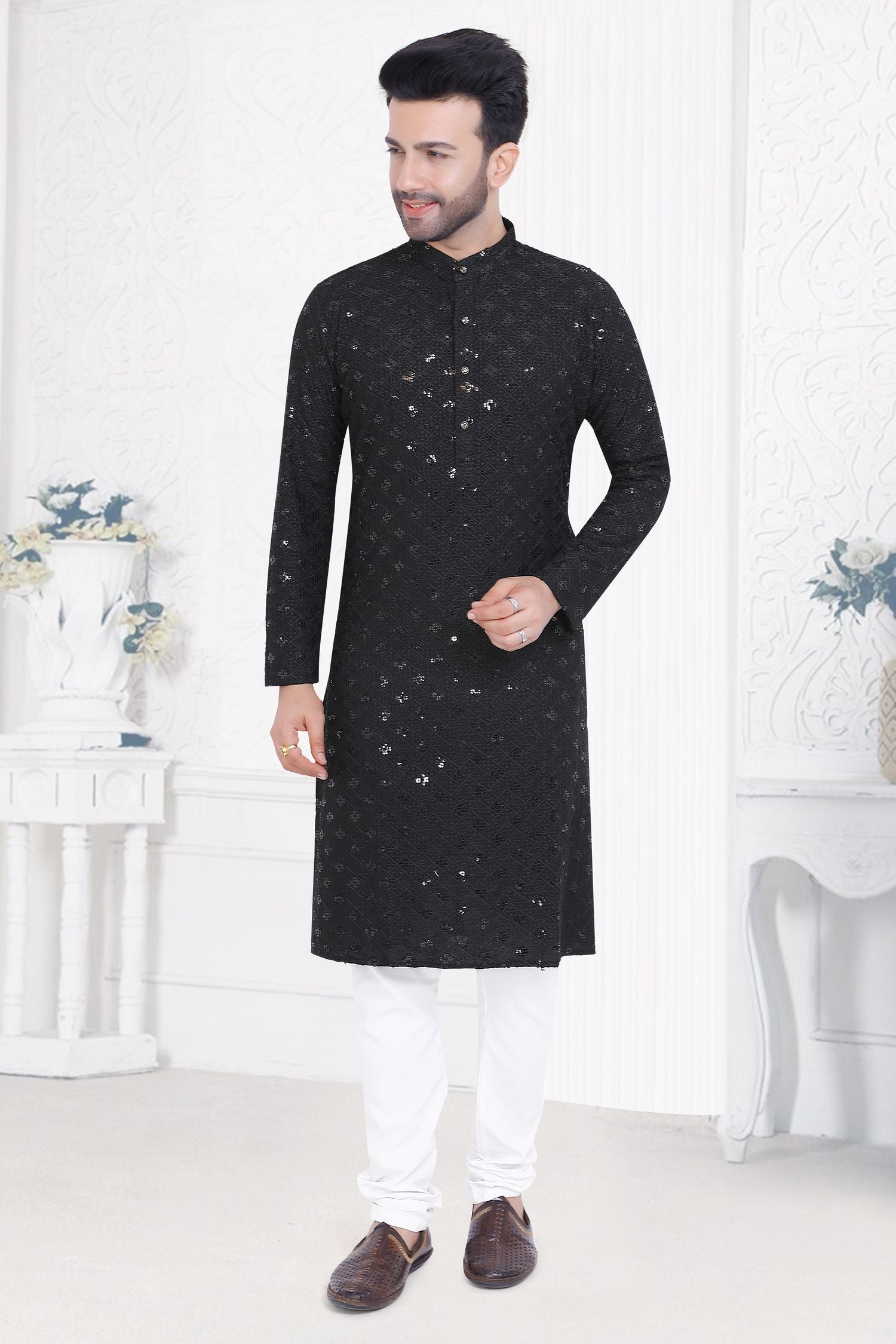 Premium Chikankari Lucknowi Kurta