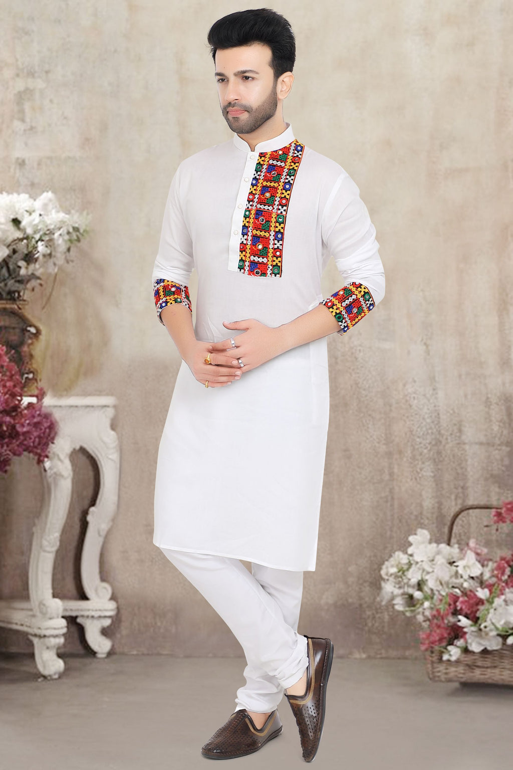 Kutchi Embellished Kurta(4052)
