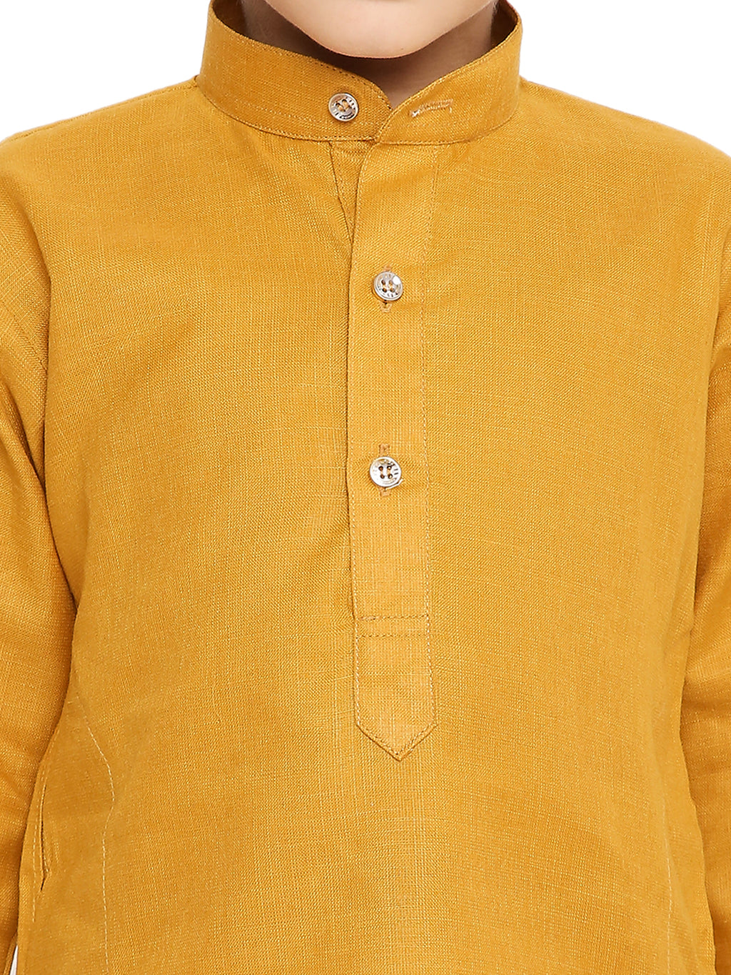Rust Plain Kid's Kurta Set (2129)