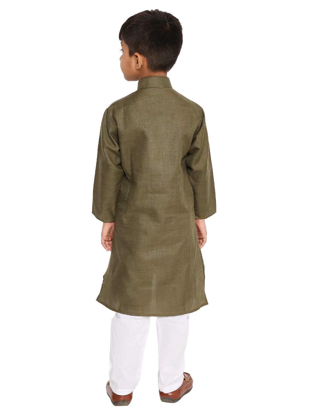 Mahendi Plain Kid's Kurta Set (2130)
