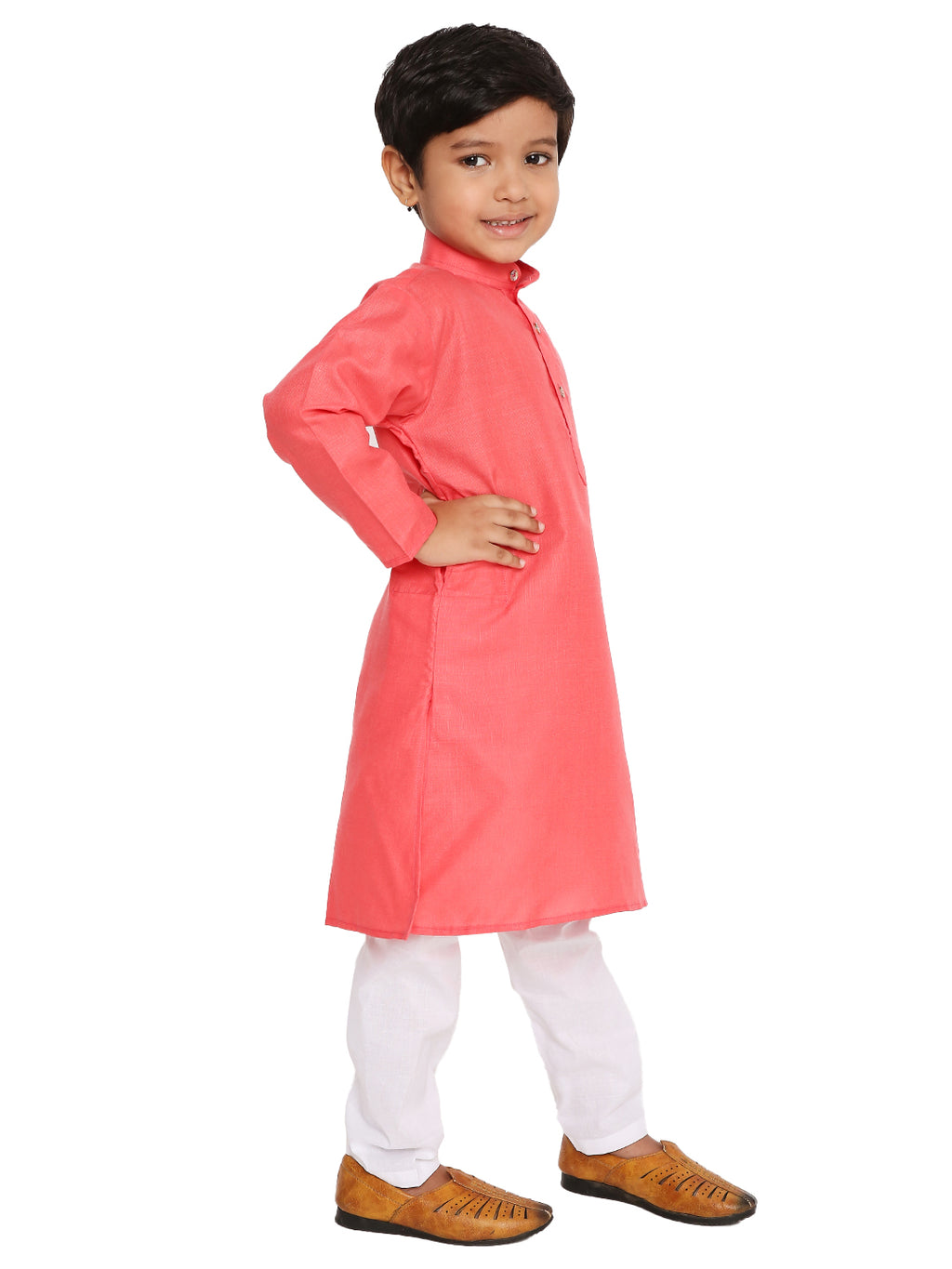 Gajari Plain Kid's Kurta Set (2147)