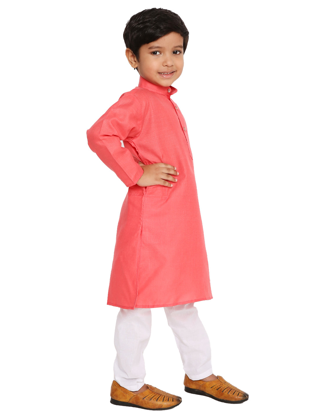 Gajari Plain Kid's Kurta Set (2147)