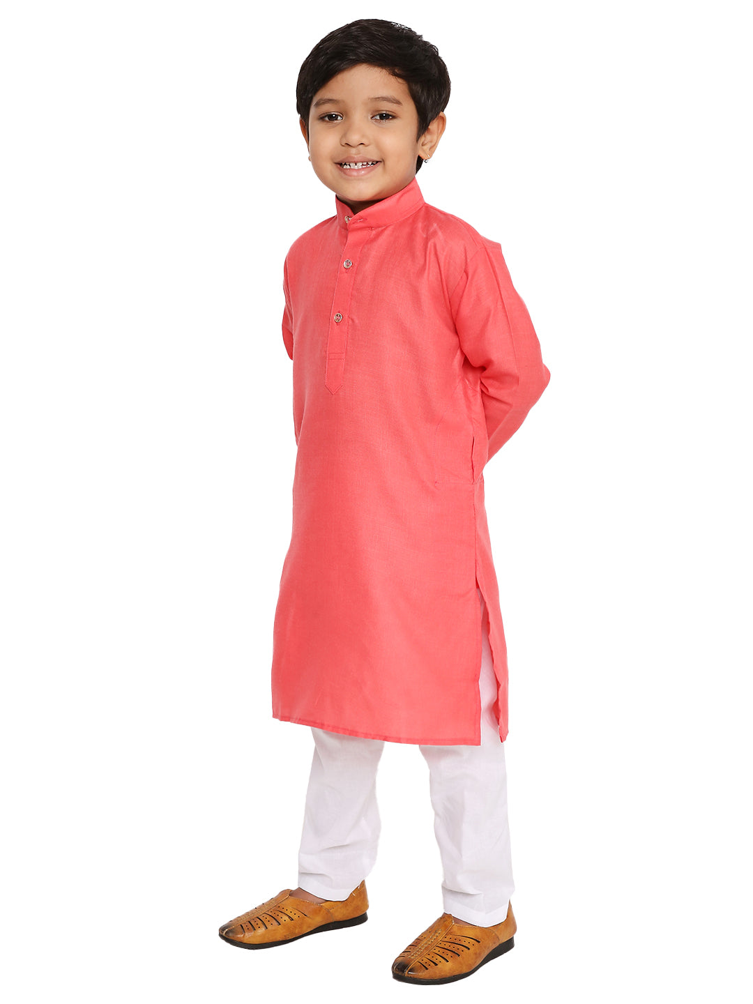 Gajari Plain Kid's Kurta Set (2147)