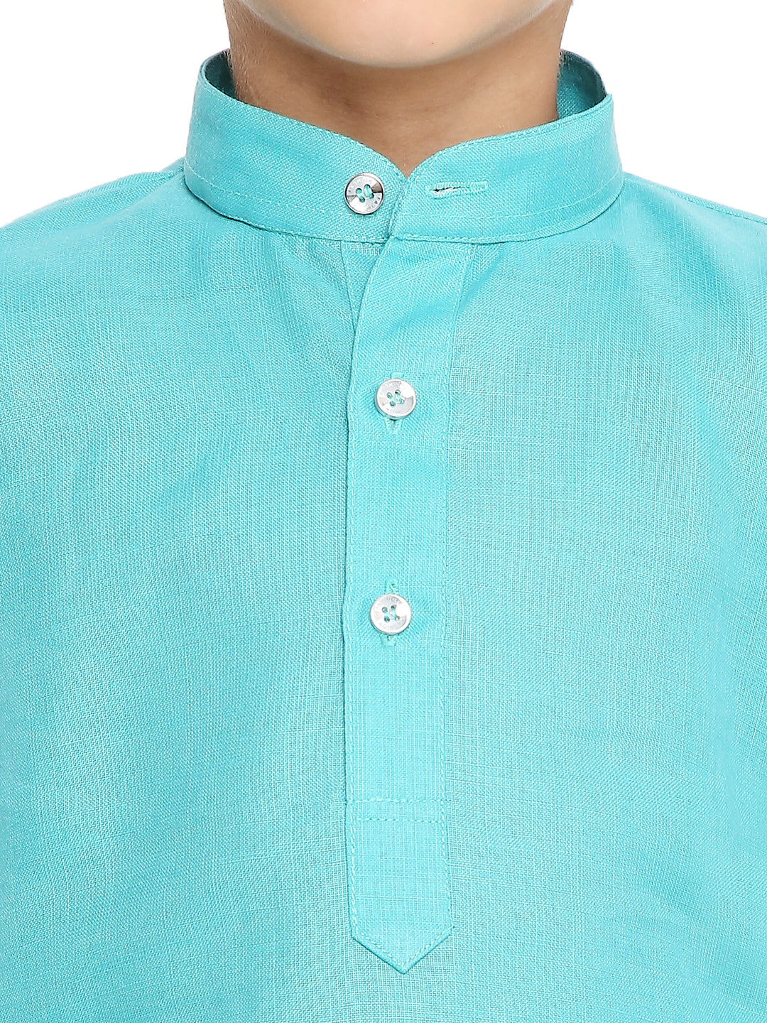 Rama Green Plain Kid's Kurta Set (2151)