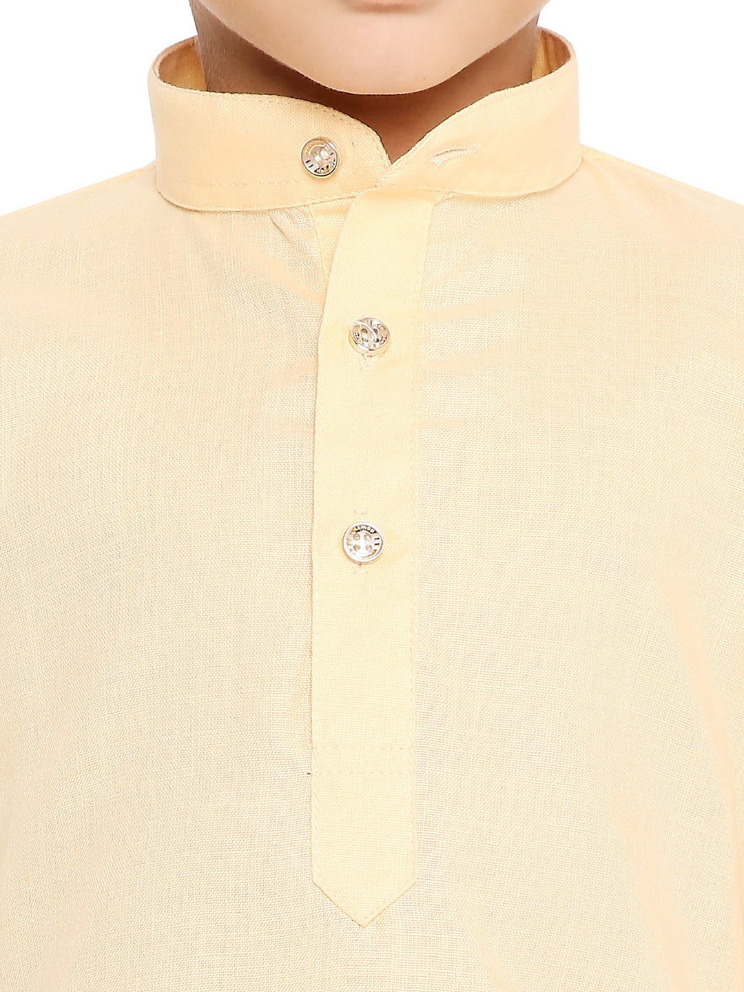 Lemon Plain Kid's Kurta Set (2151)