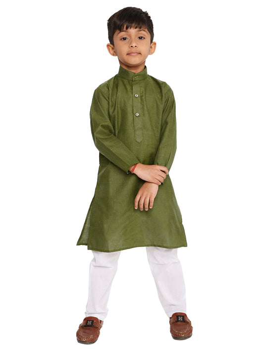 Chatni Plain Kid's Kurta Set (2170)