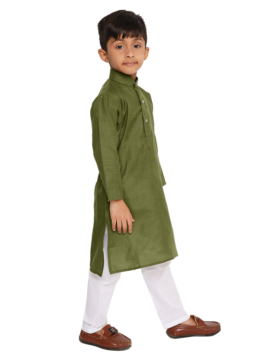 Chatni Plain Kid's Kurta Set (2170)