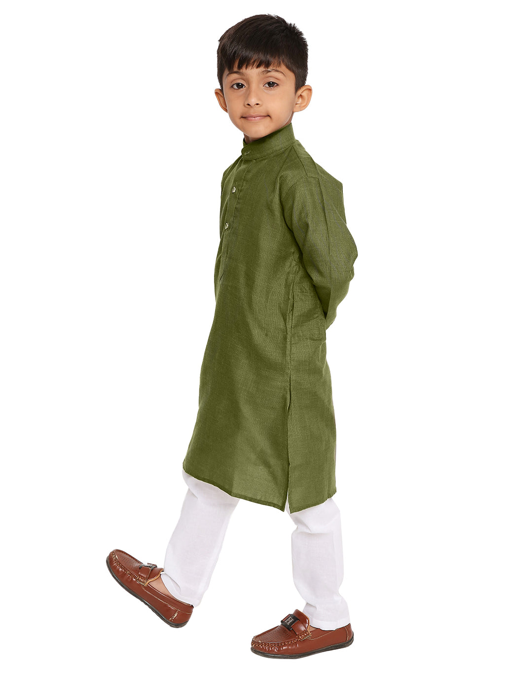 Chatni Plain Kid's Kurta Set (2170)