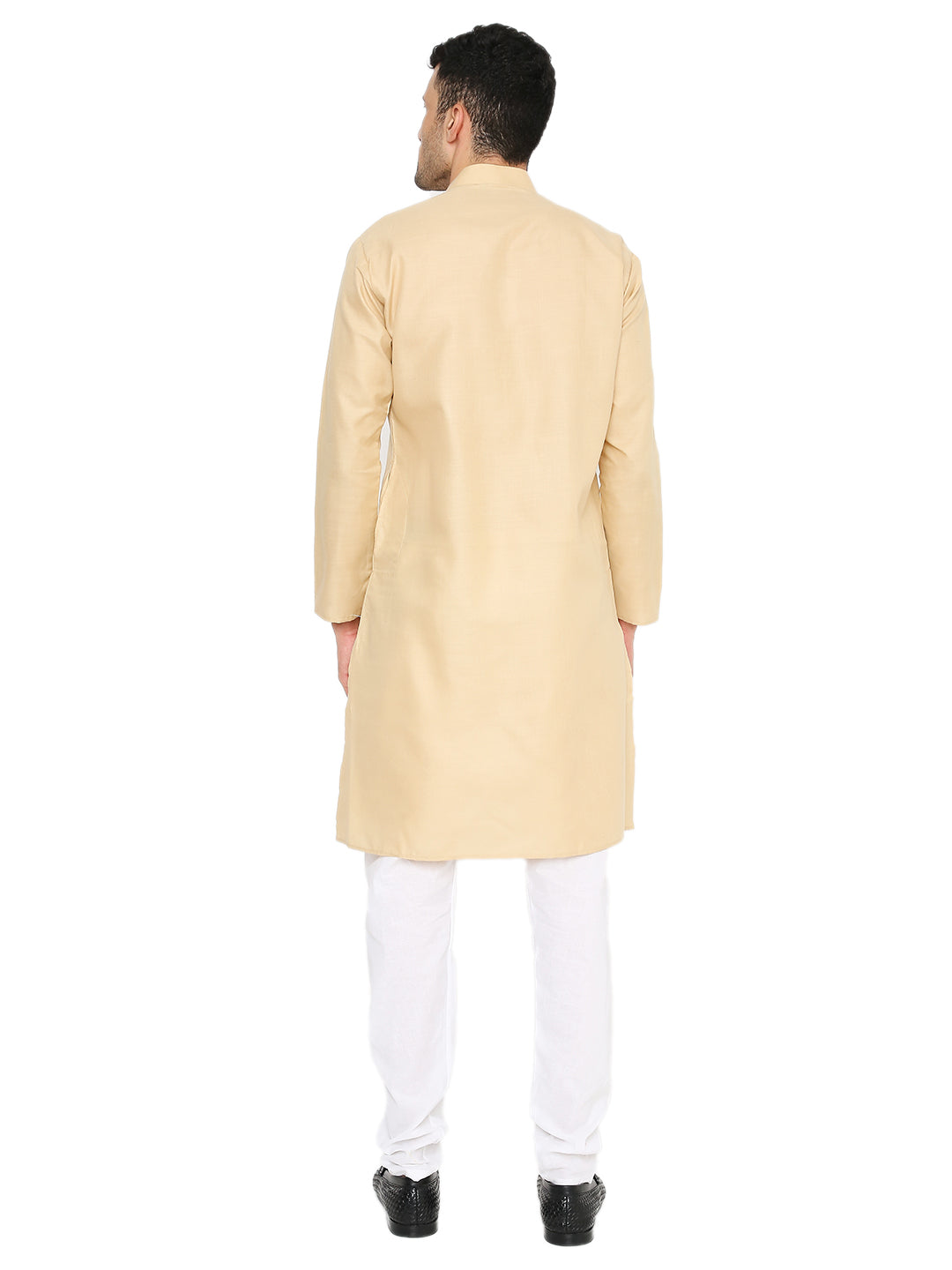 Biscuit Plain Kurta Set (1001)