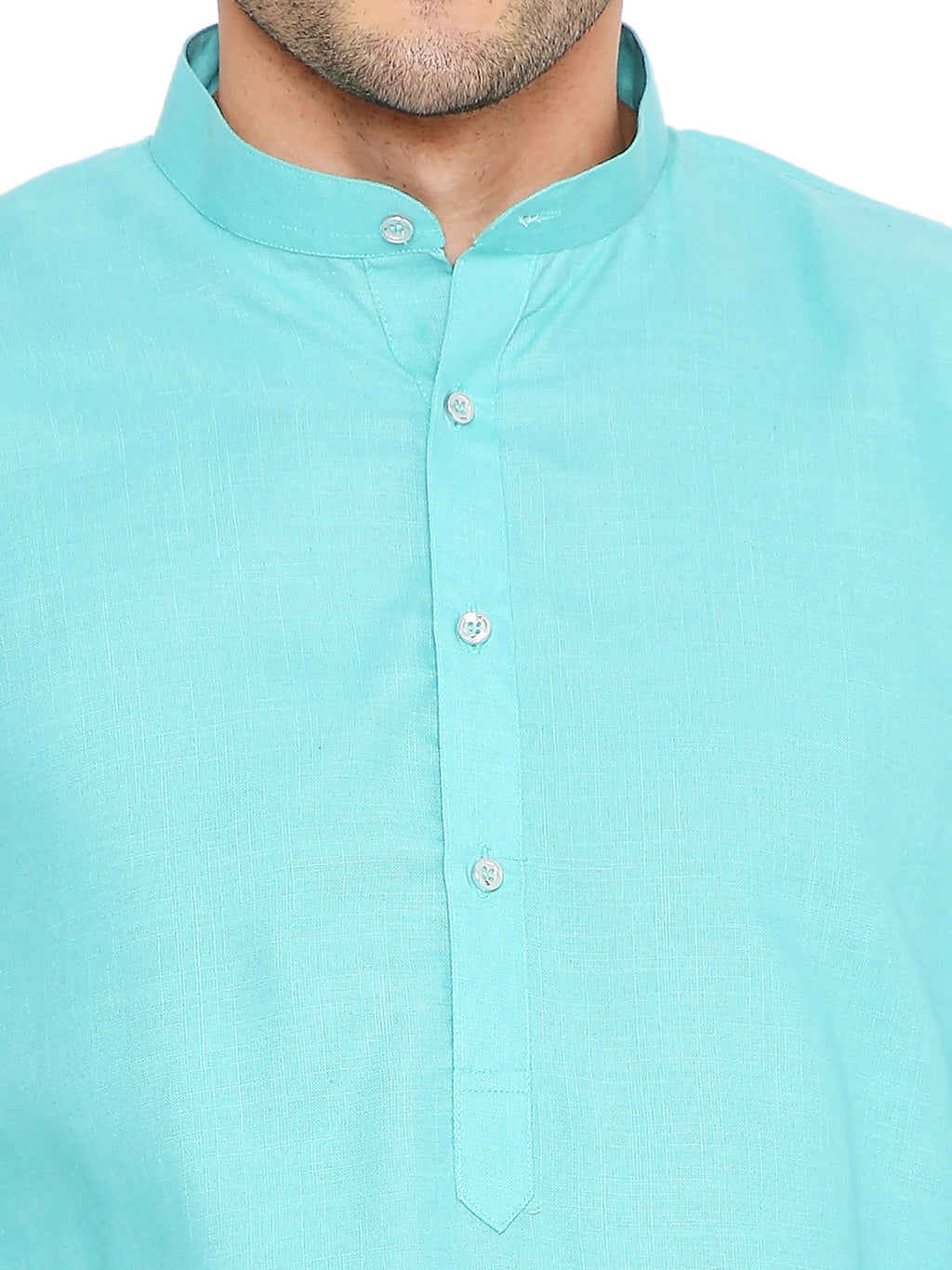 Light Rama Plain Kurta Set (1116)