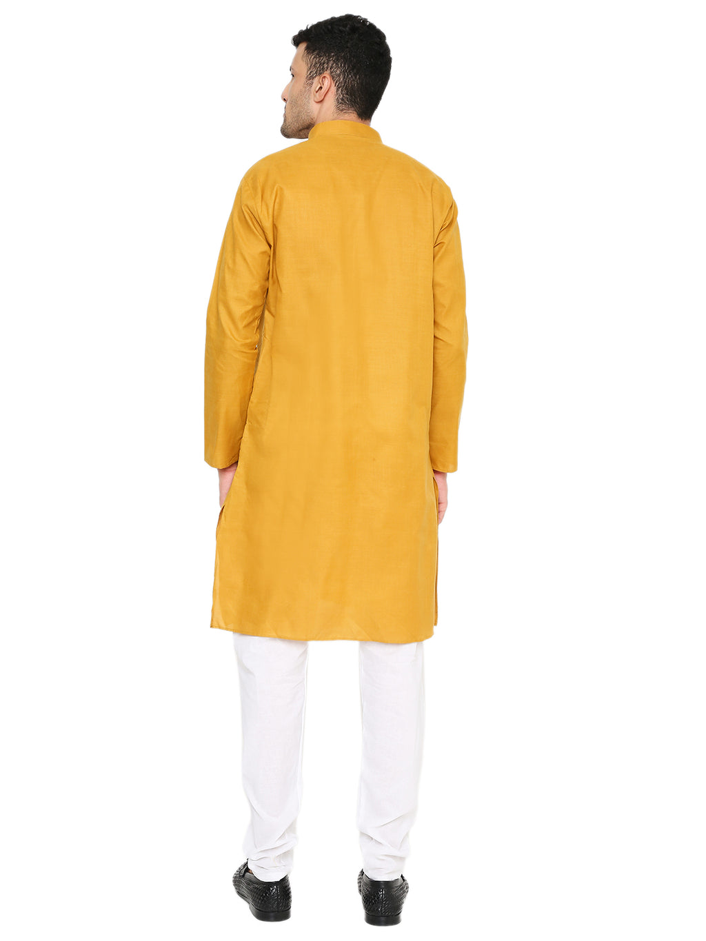 Rust Plain Kurta Set (1129)