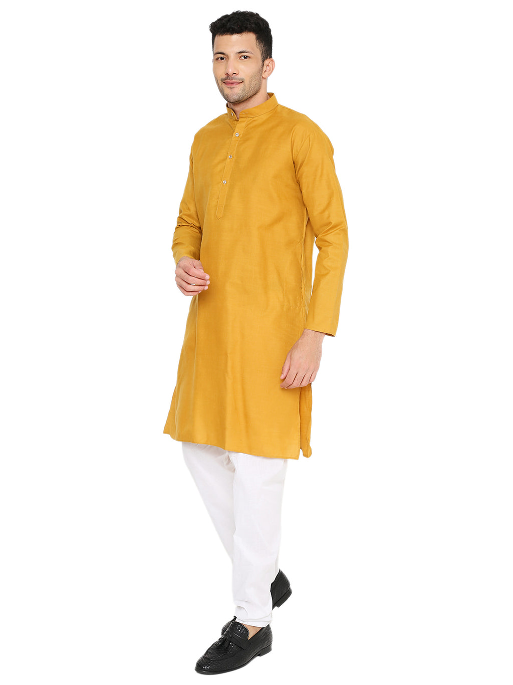 Rust Plain Kurta Set (1129)