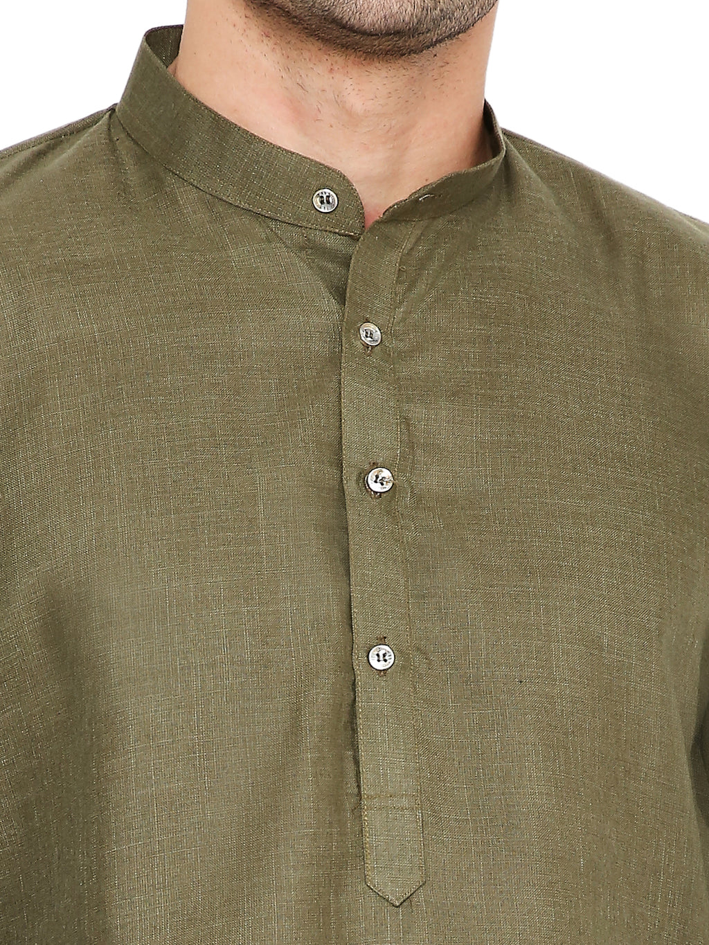 Mahendi Plain Kurta Set (1130)