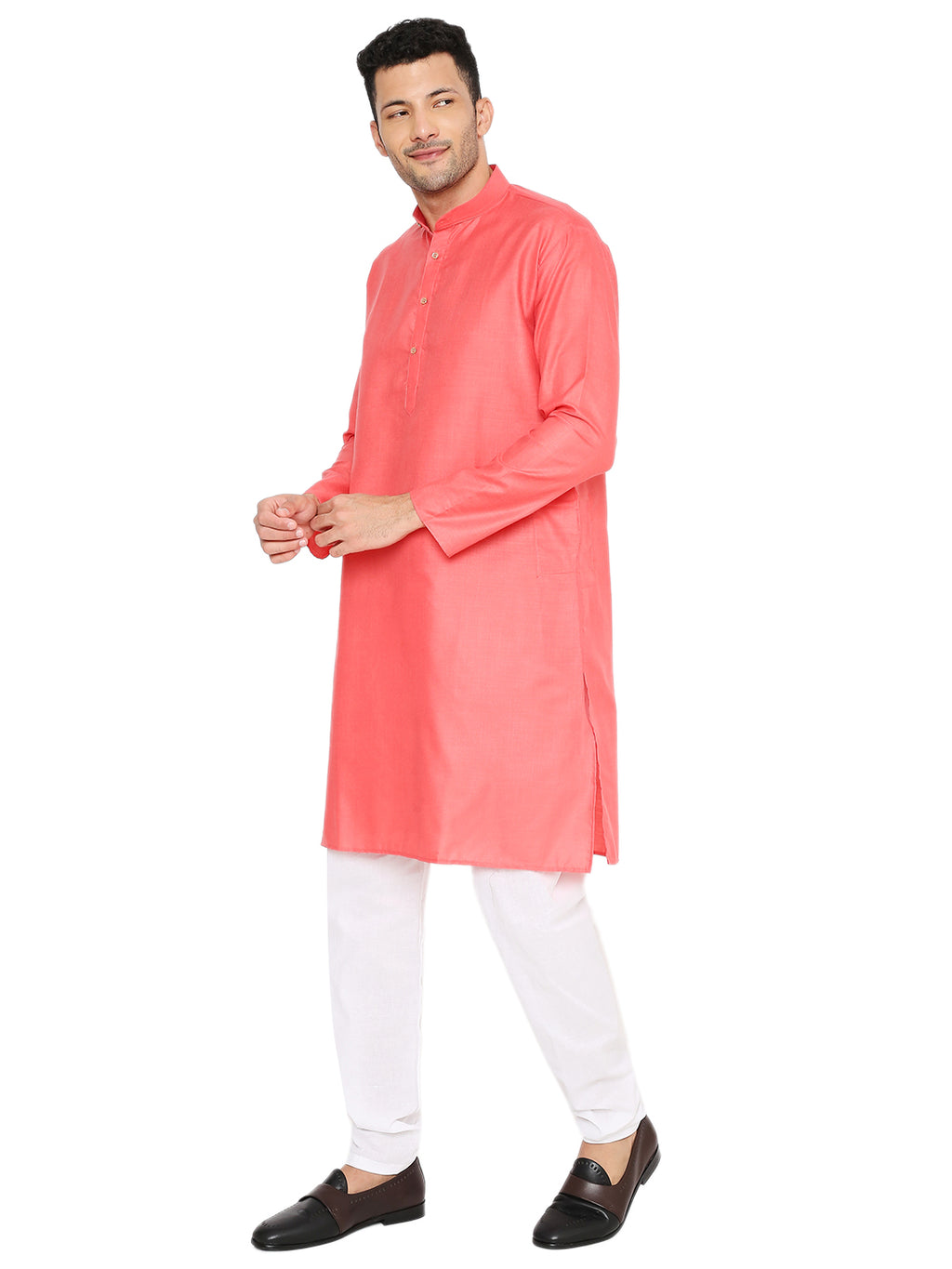 Gajari Plain Kurta Set (1147)