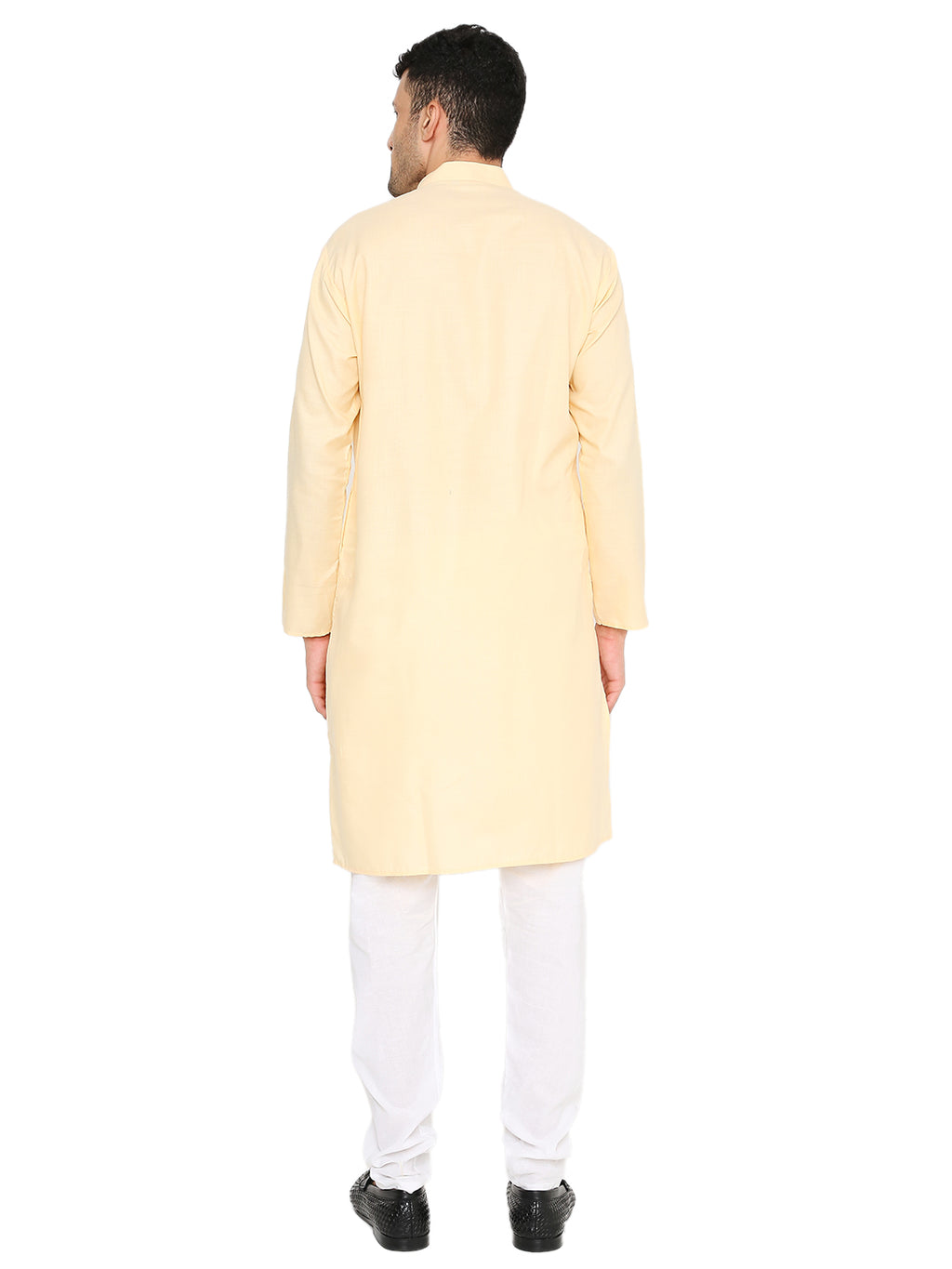 Lemon Plain Kurta Set (1152)
