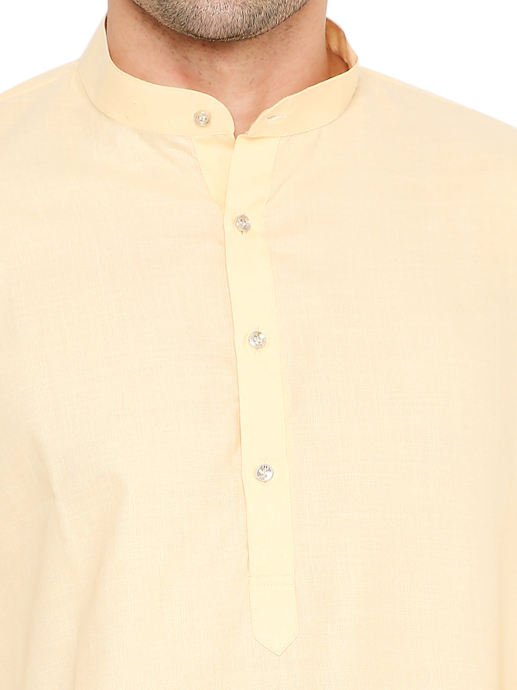Lemon Plain Kurta Set (1152)