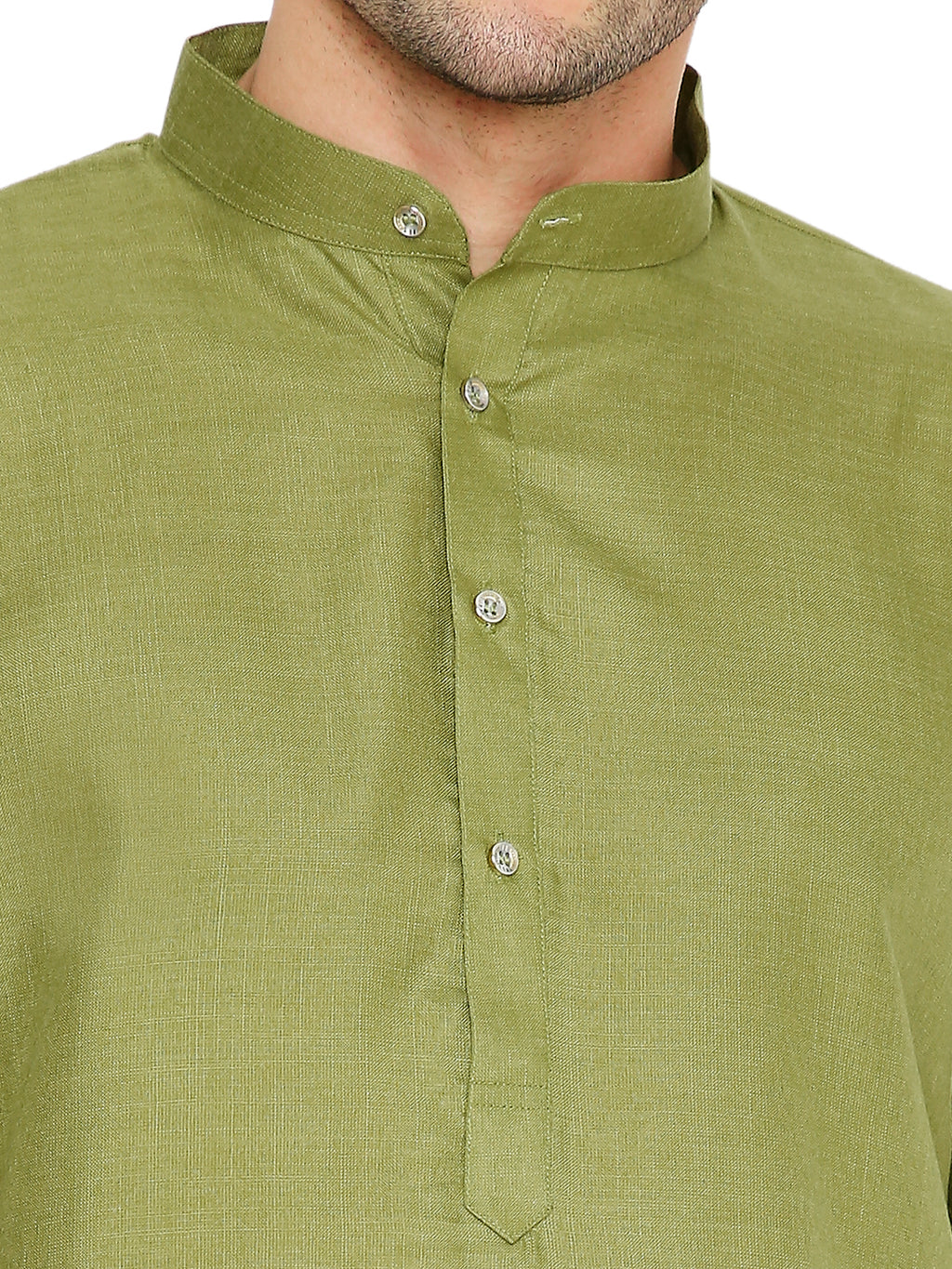 Khakhi Plain Kurta Set (1160)
