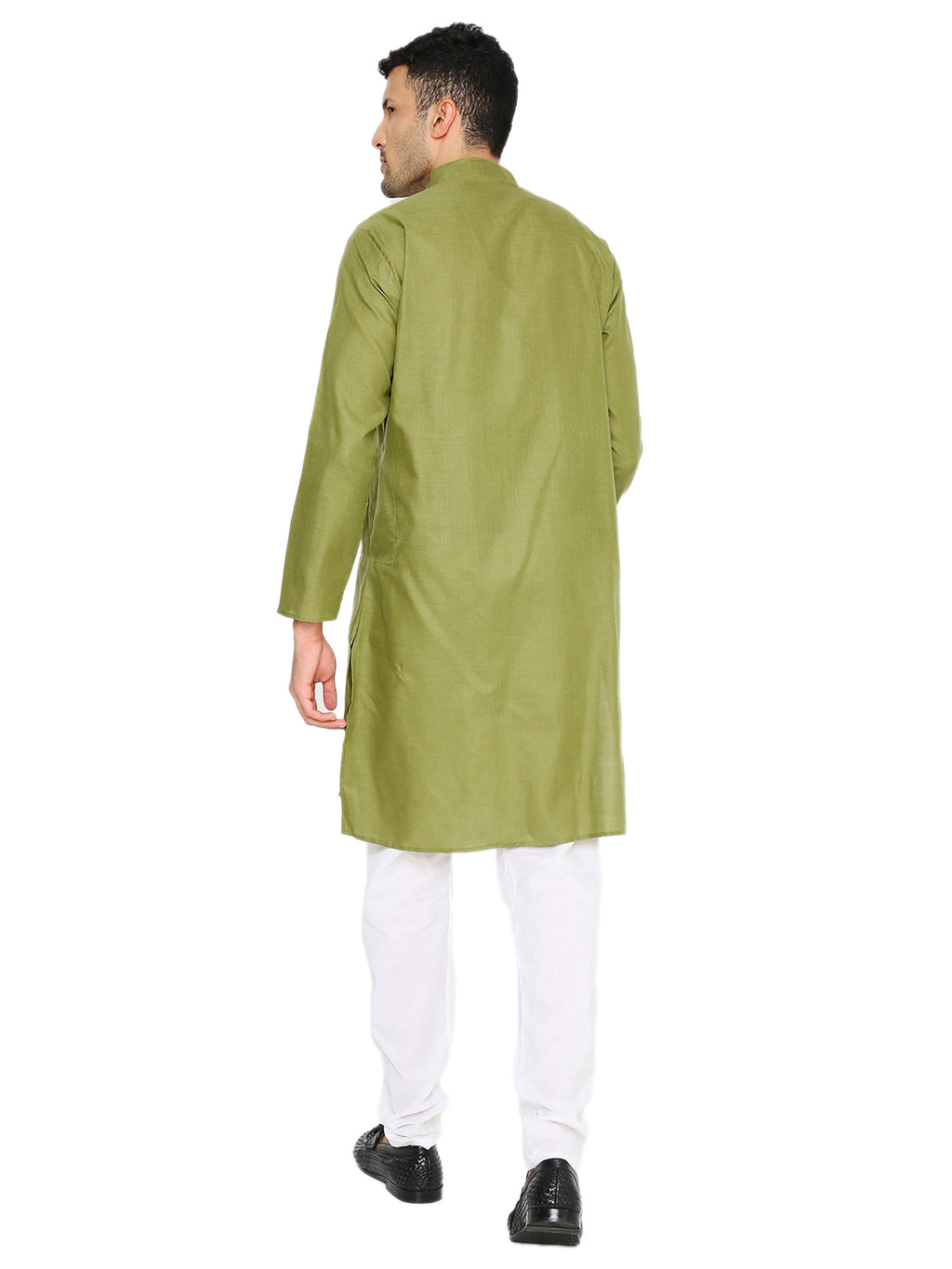 Khakhi Plain Kurta Set (1160)