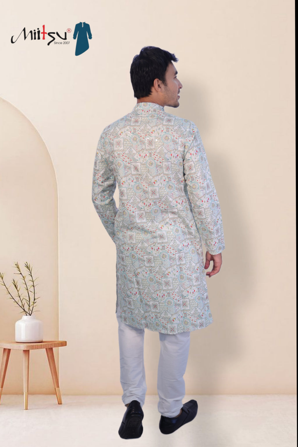 Serene Harmony Printed Kurta (123)