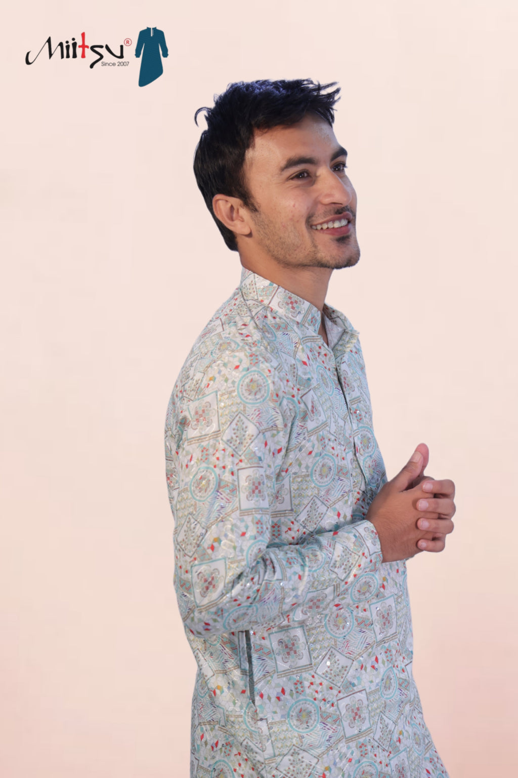 Serene Harmony Printed Kurta (123)