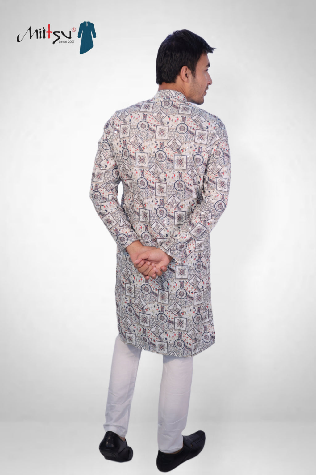Mystic Mosaic Printed Kurta (123)