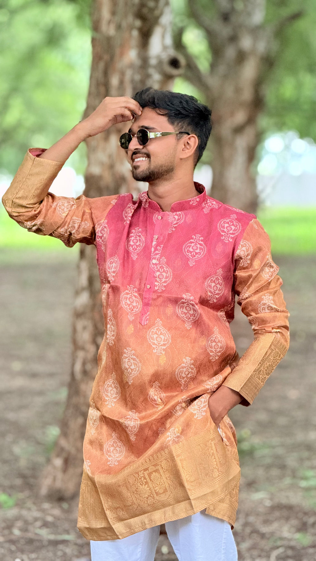 Traditional Ethnic Kurta Outfit (50066)