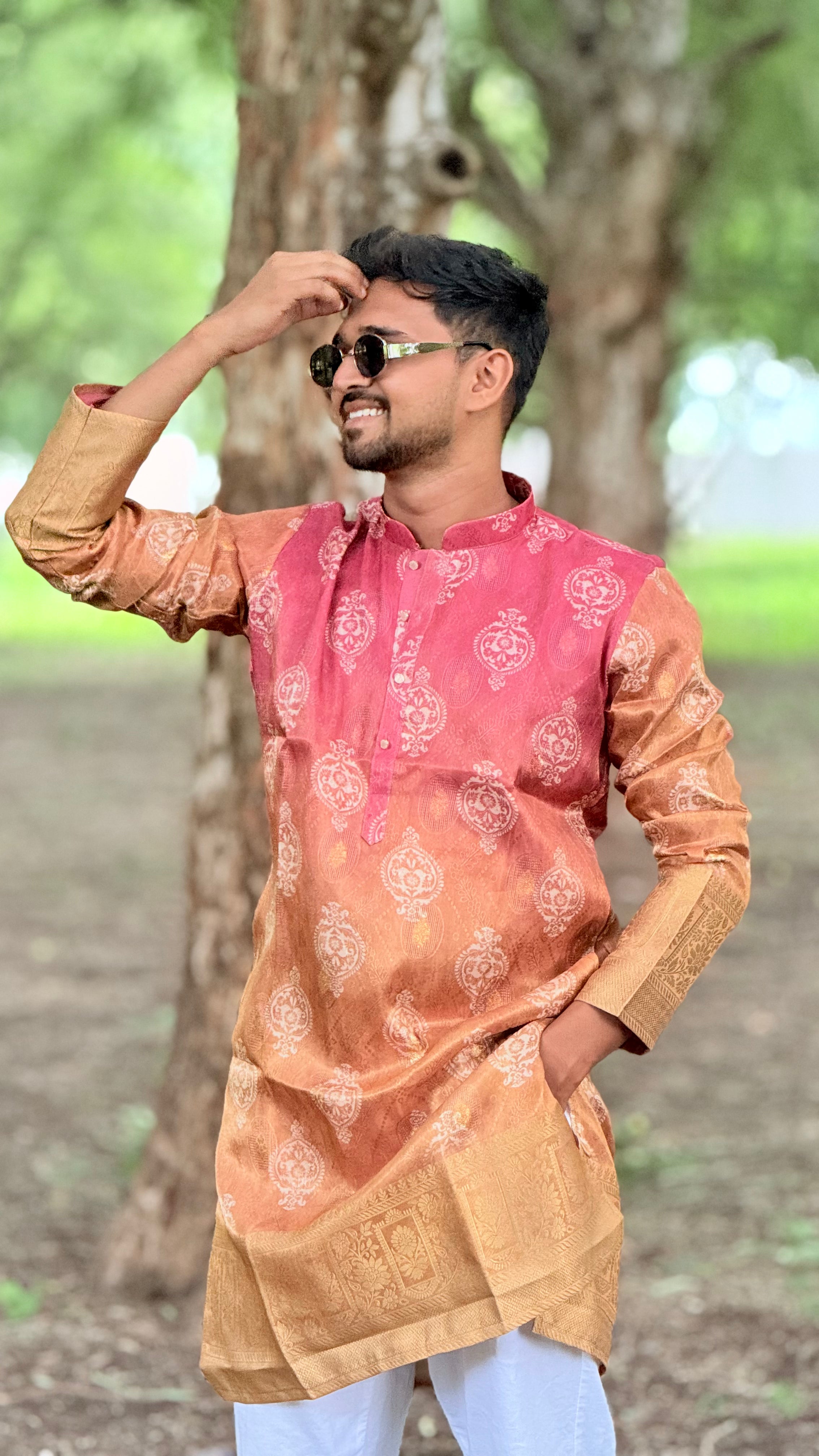 Traditional Ethnic Kurta Outfit (50066)