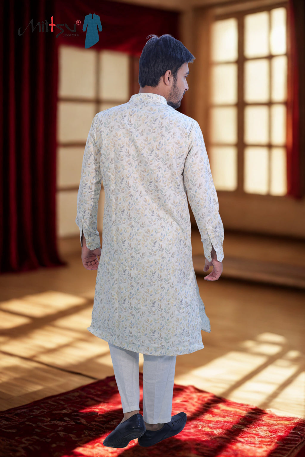 Floral Whisper Printed Kurta
Set (7979)
