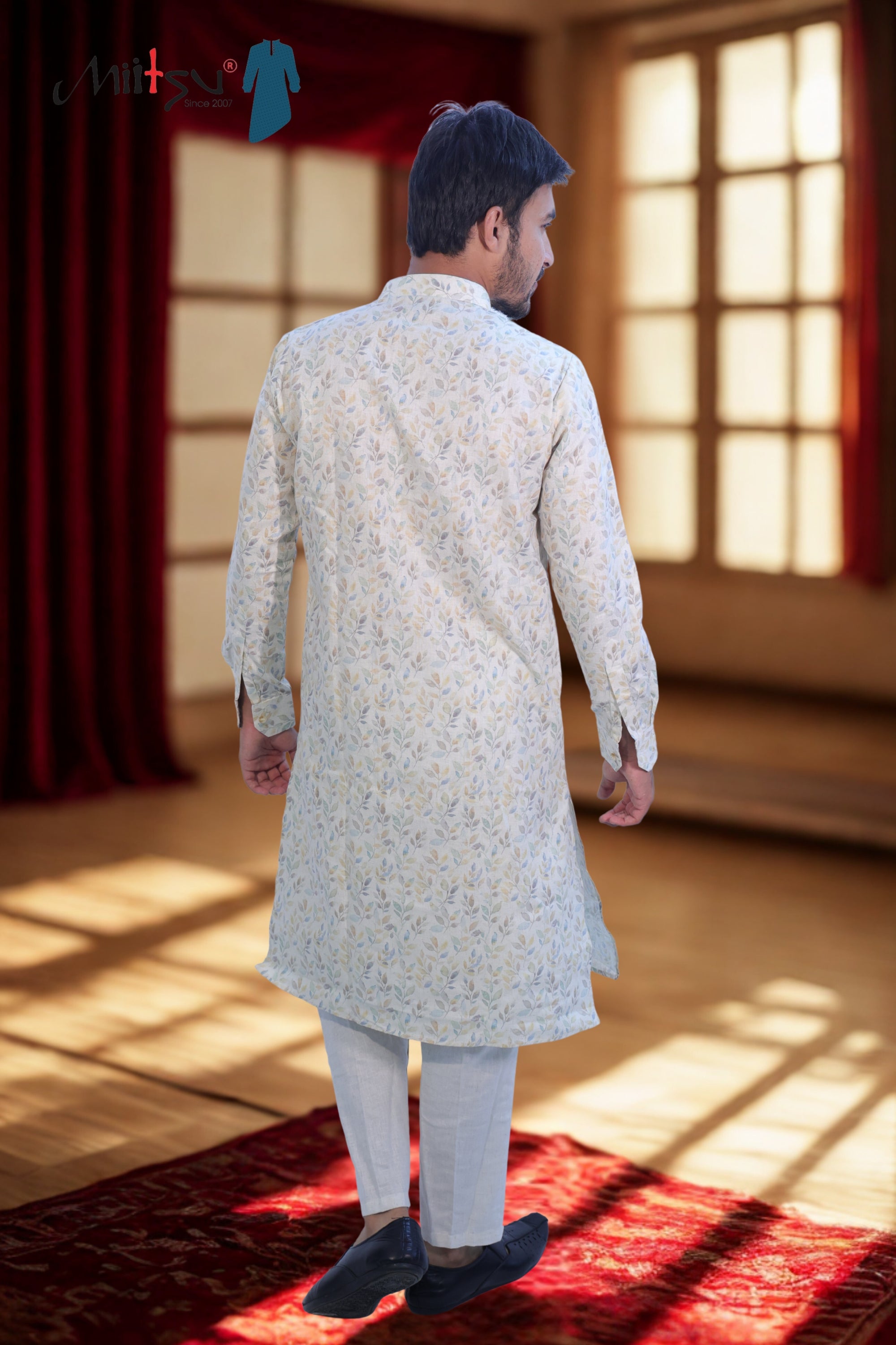 Floral Whisper Printed Kurta
Set (7979)