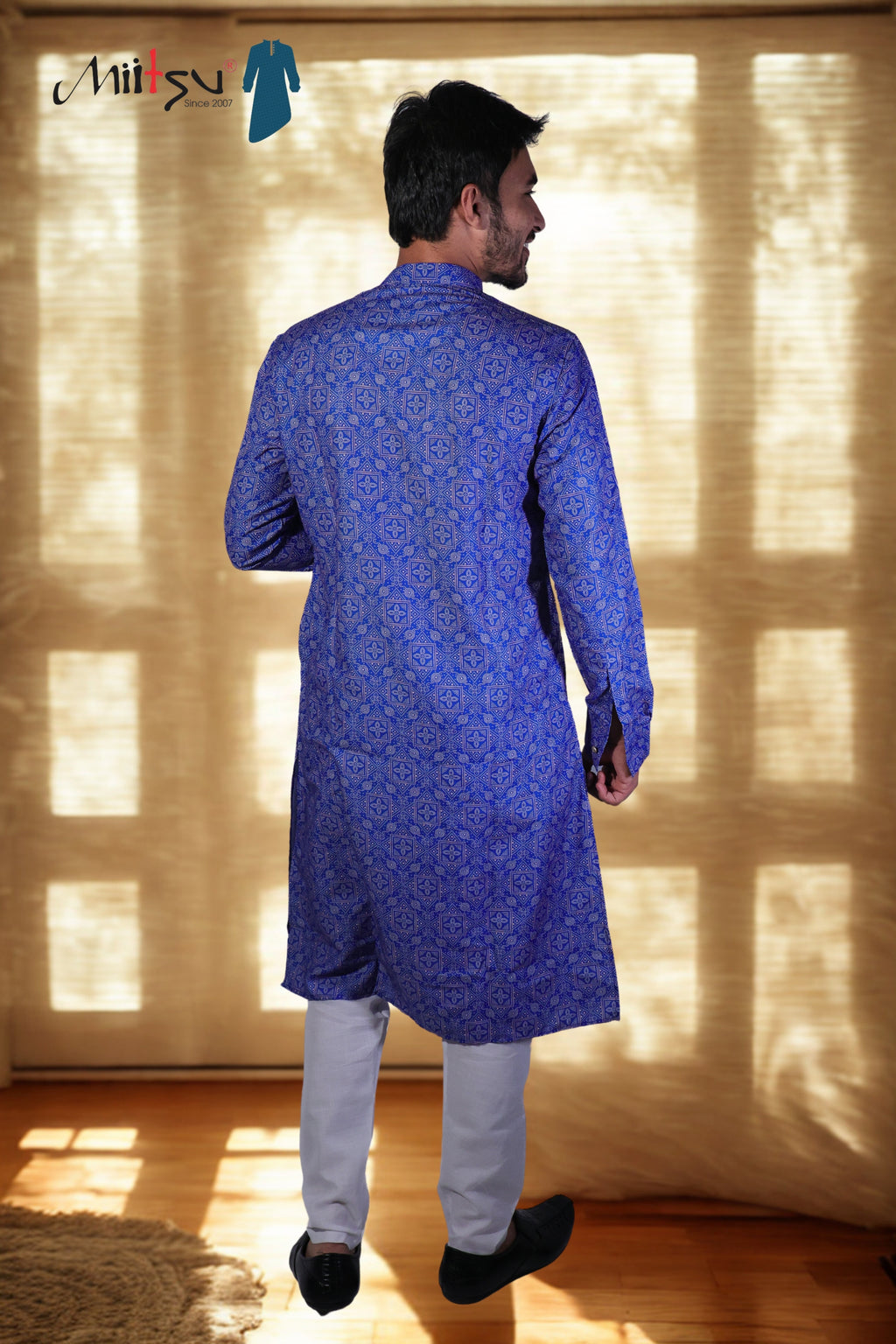 Royal Indigo Kurta (8989)
