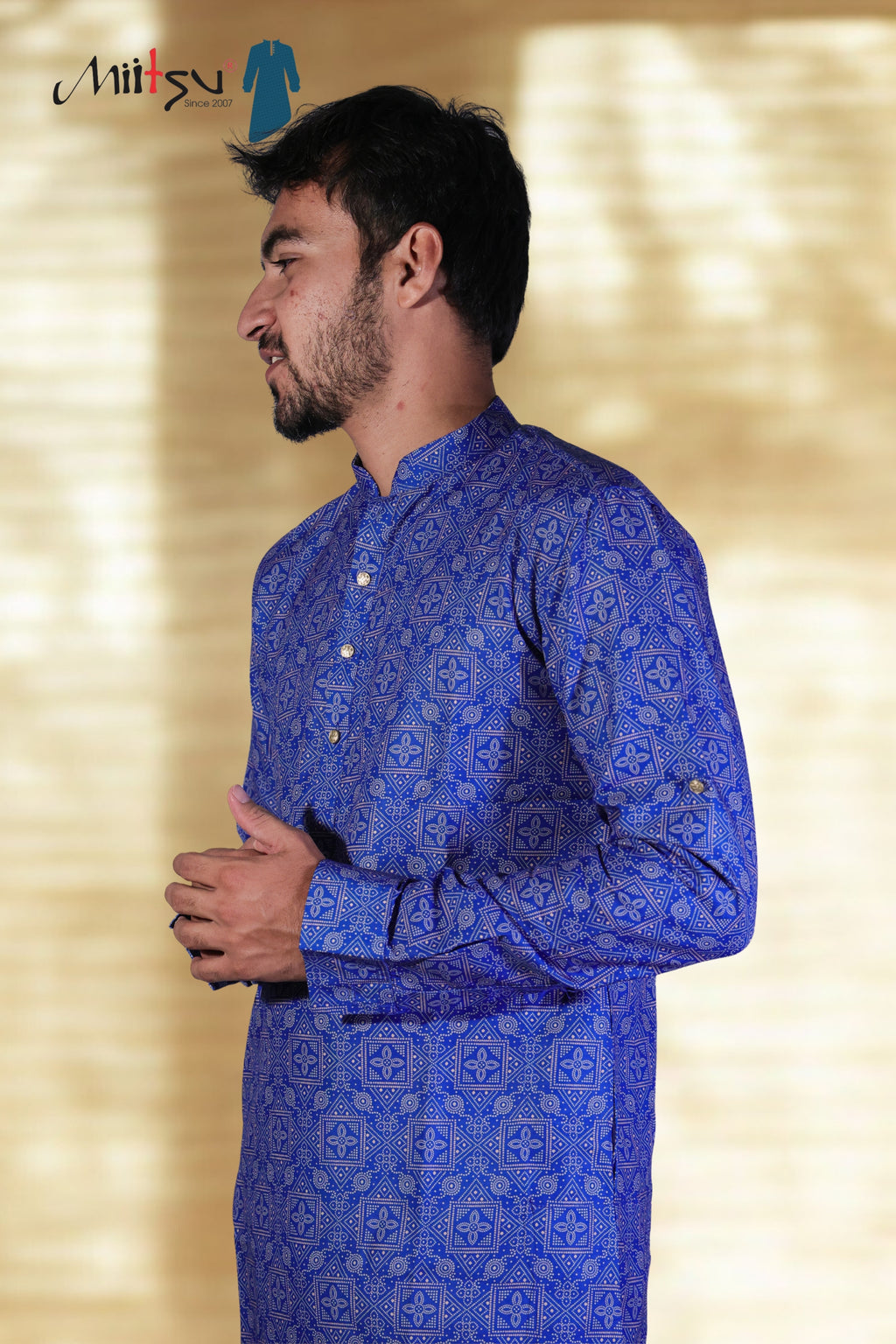 Royal Indigo Kurta (8989)