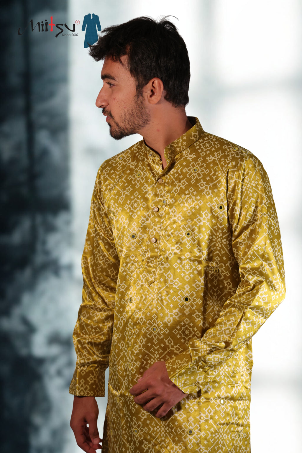 Golden Heritage Mashroo Kurta (2782)