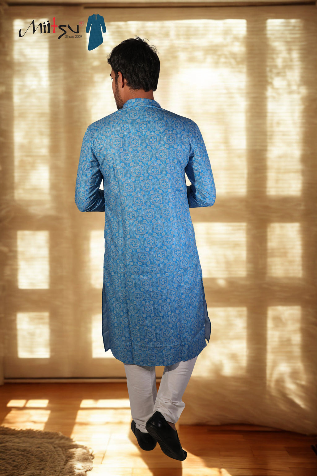 Azure Majesty Kurta (8989)