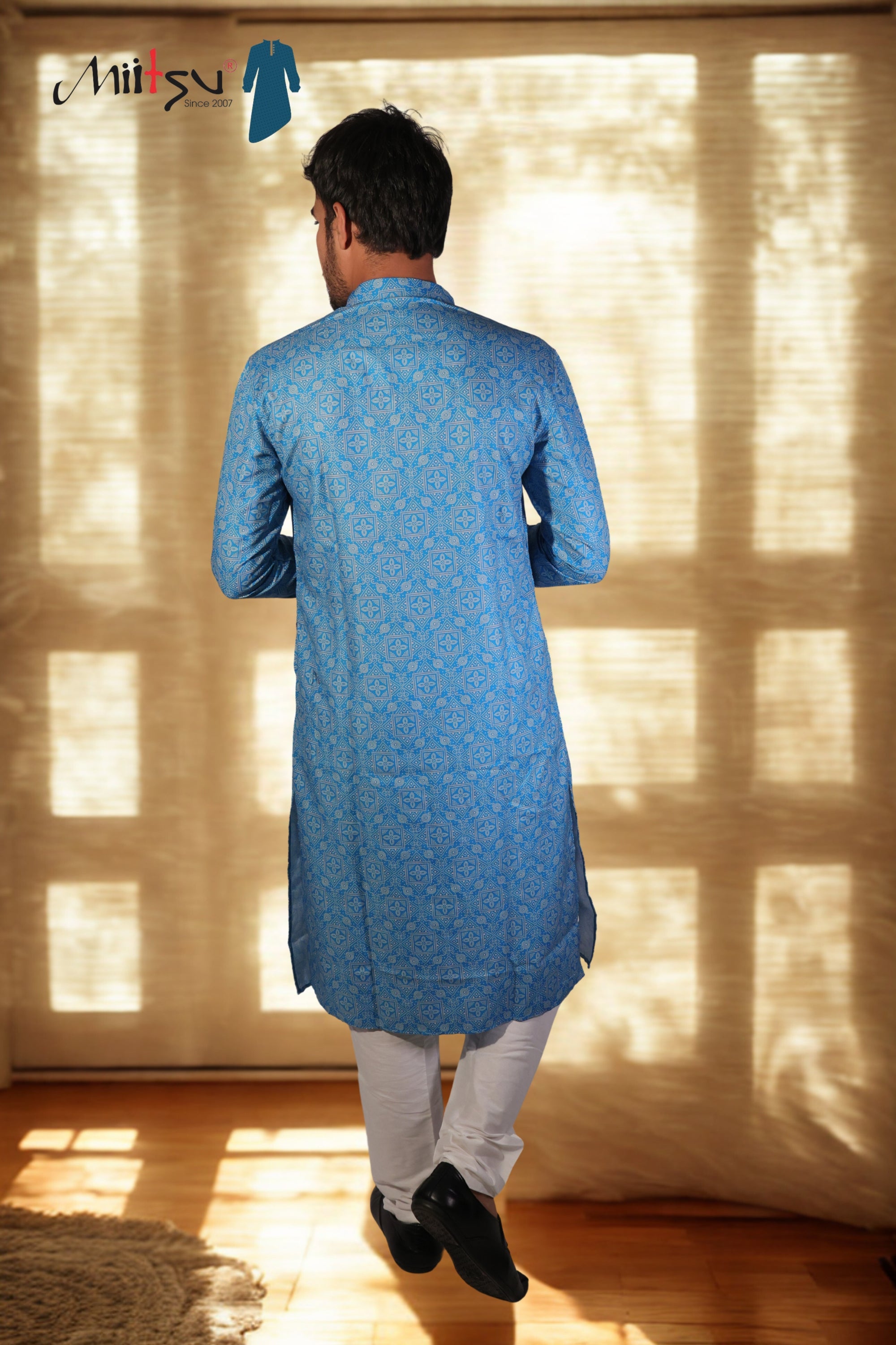 Azure Majesty Kurta (8989)