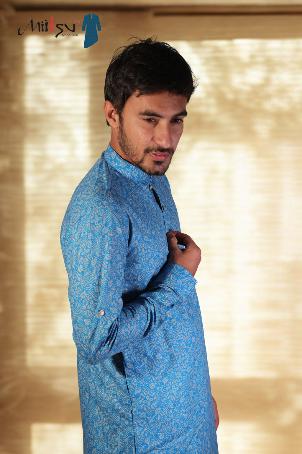Azure Majesty Kurta (8989)