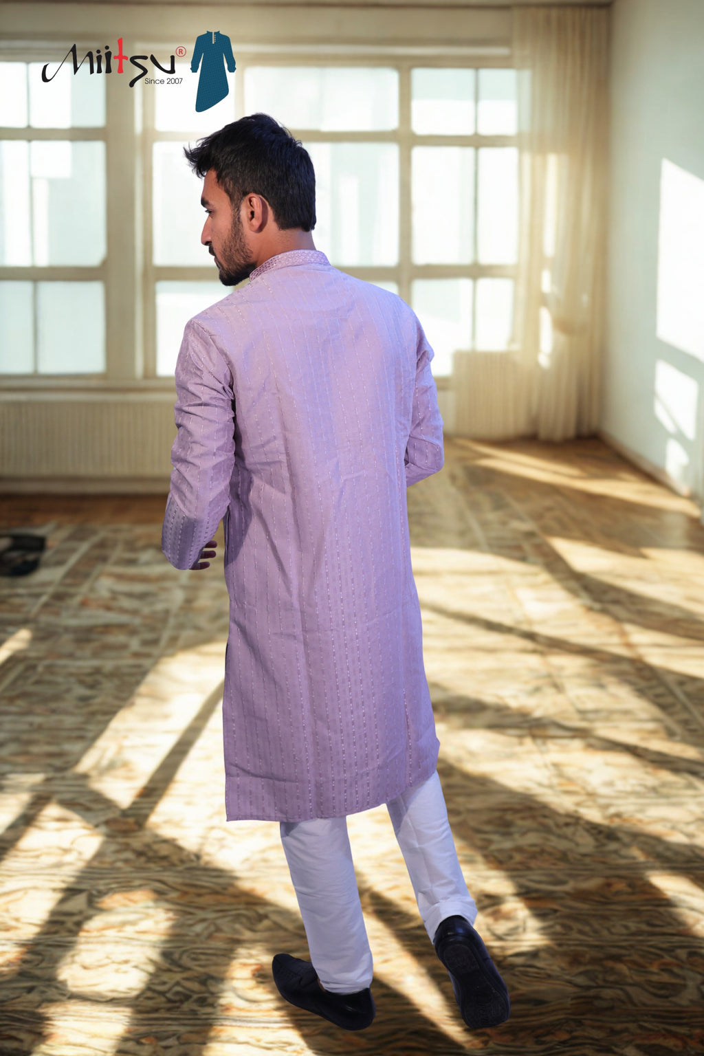 Regal Lavender Kurta – Elegance Redefined (7397)