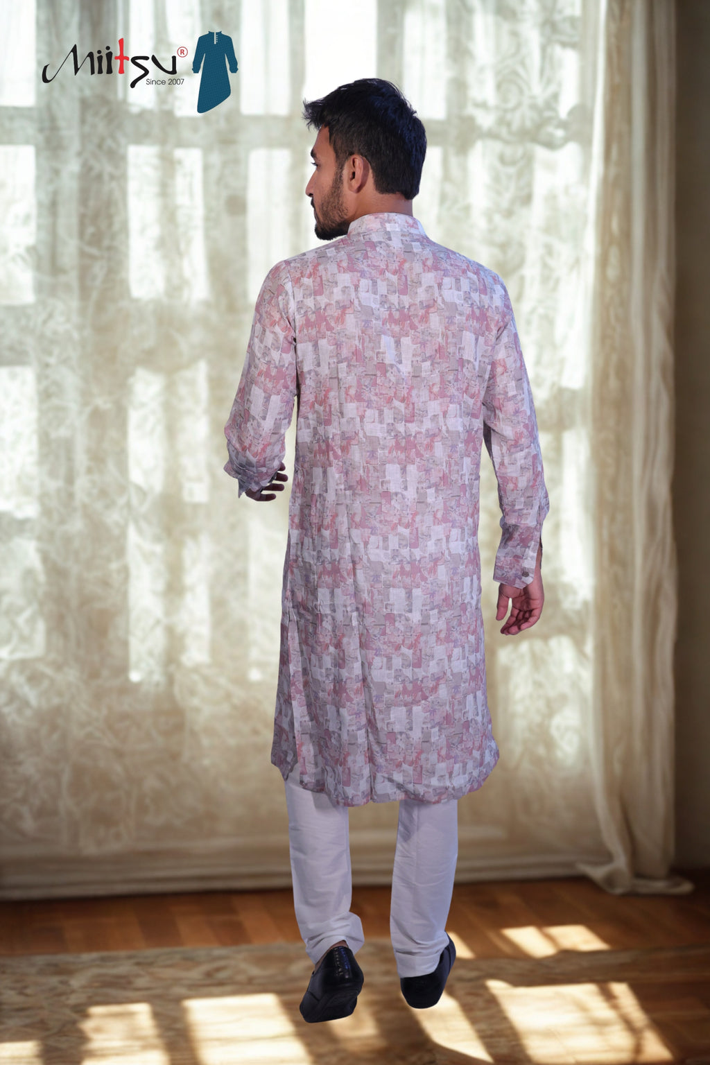 Urban Mosaic Printed Kurta (2913)