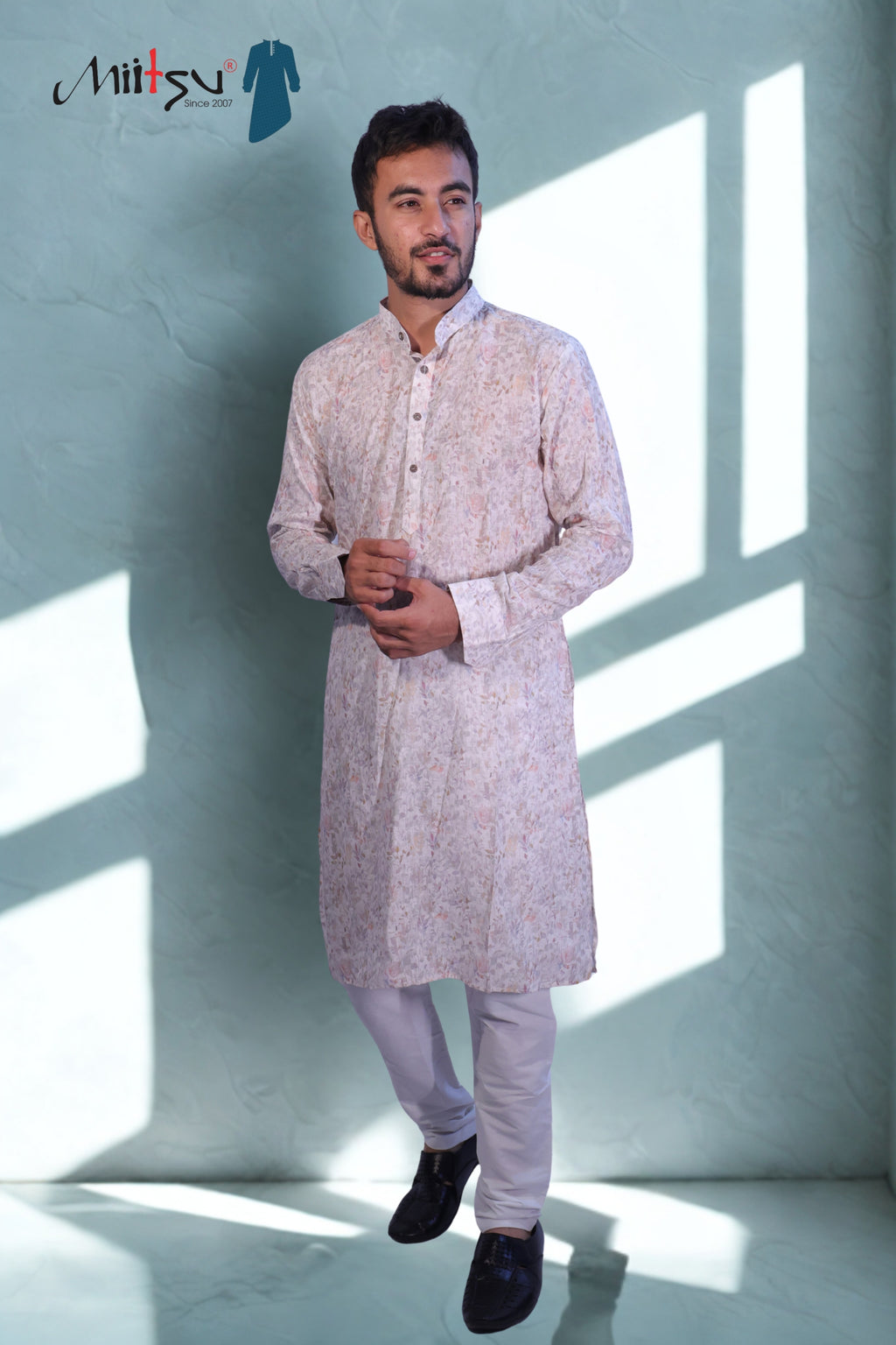 Pastel Bloom Kurta – Subtle Elegance (2911)
