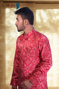 Subtle  Printed Kurta with Modern Detailing (2782)