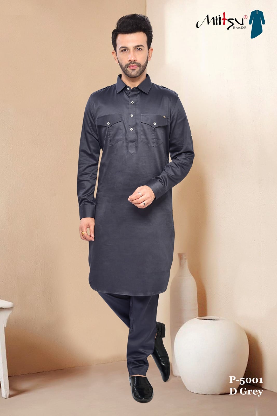Men's Pathani Set(satin)