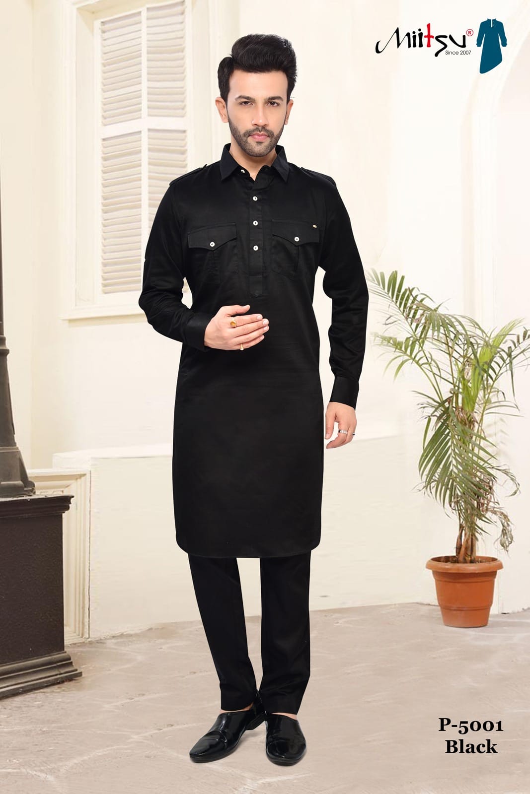 Men's Pathani Set(satin)