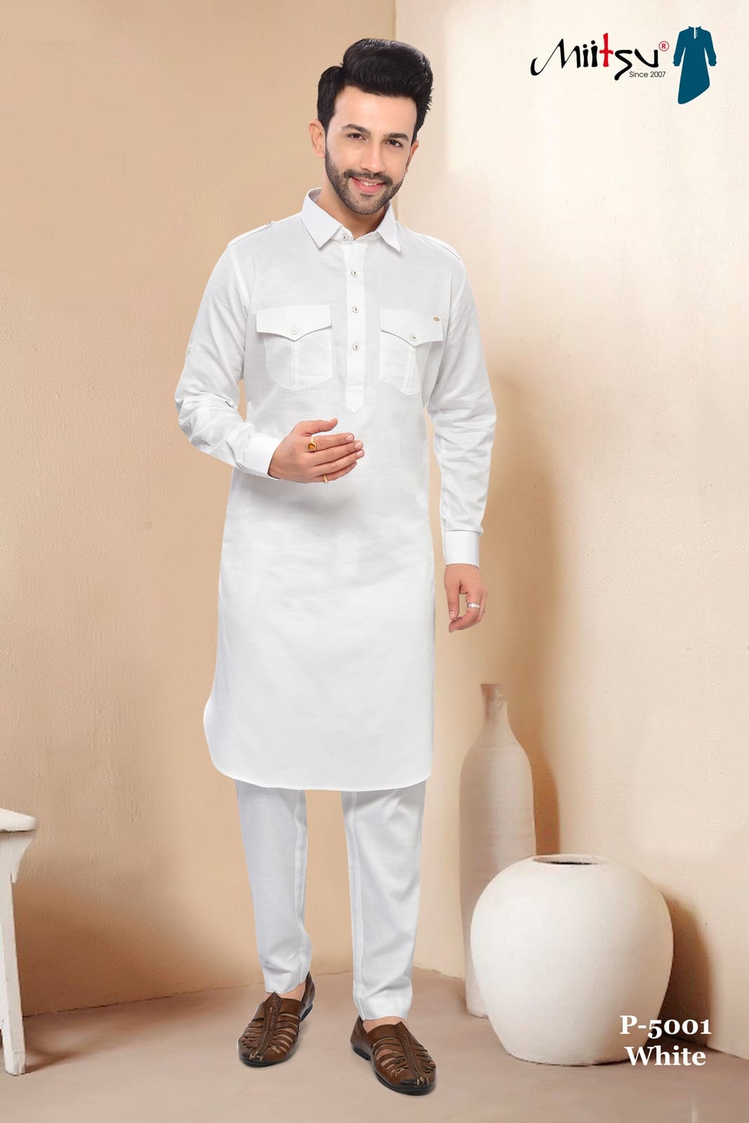 Men's Pathani Set(satin)