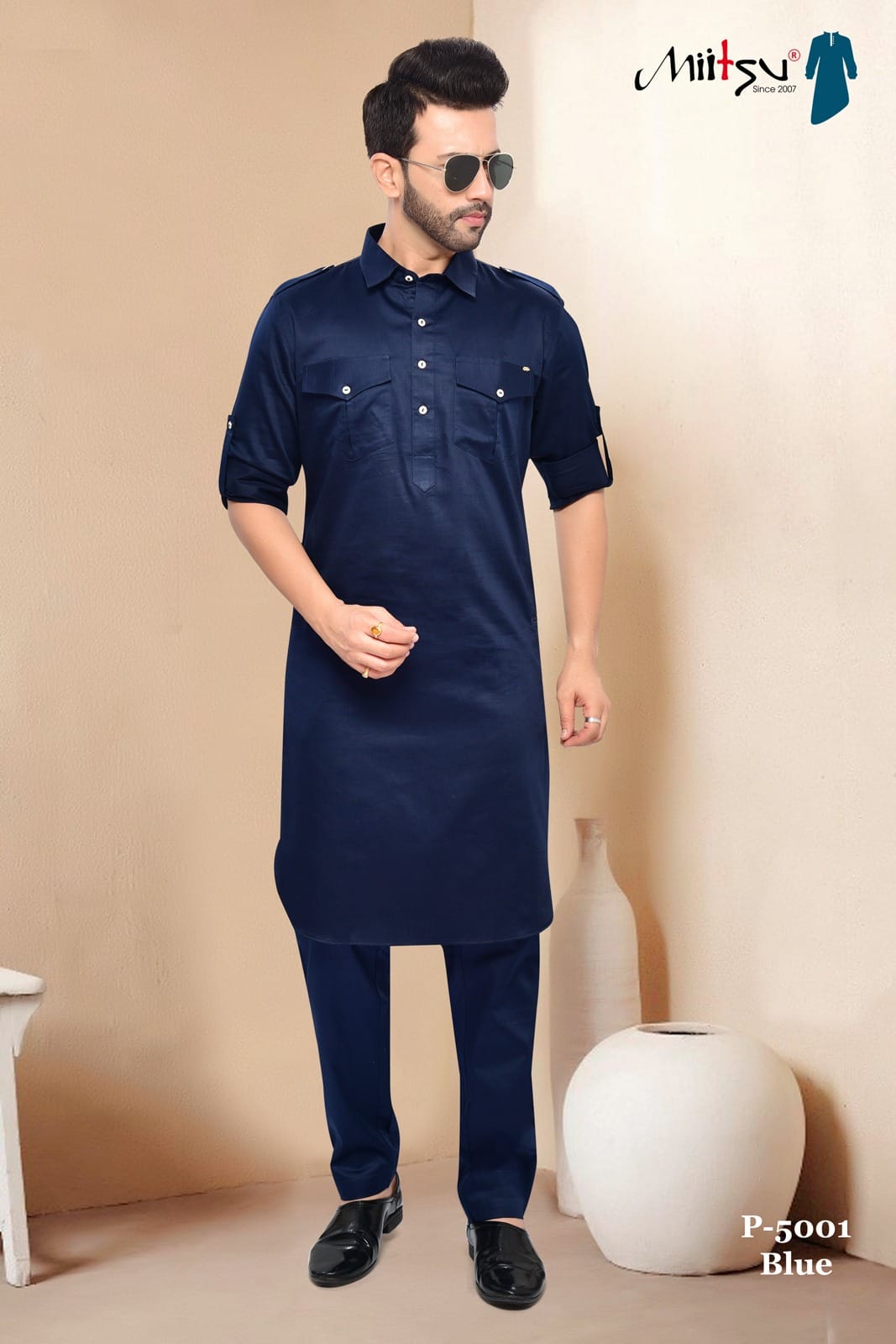 Men's Pathani Set(satin)